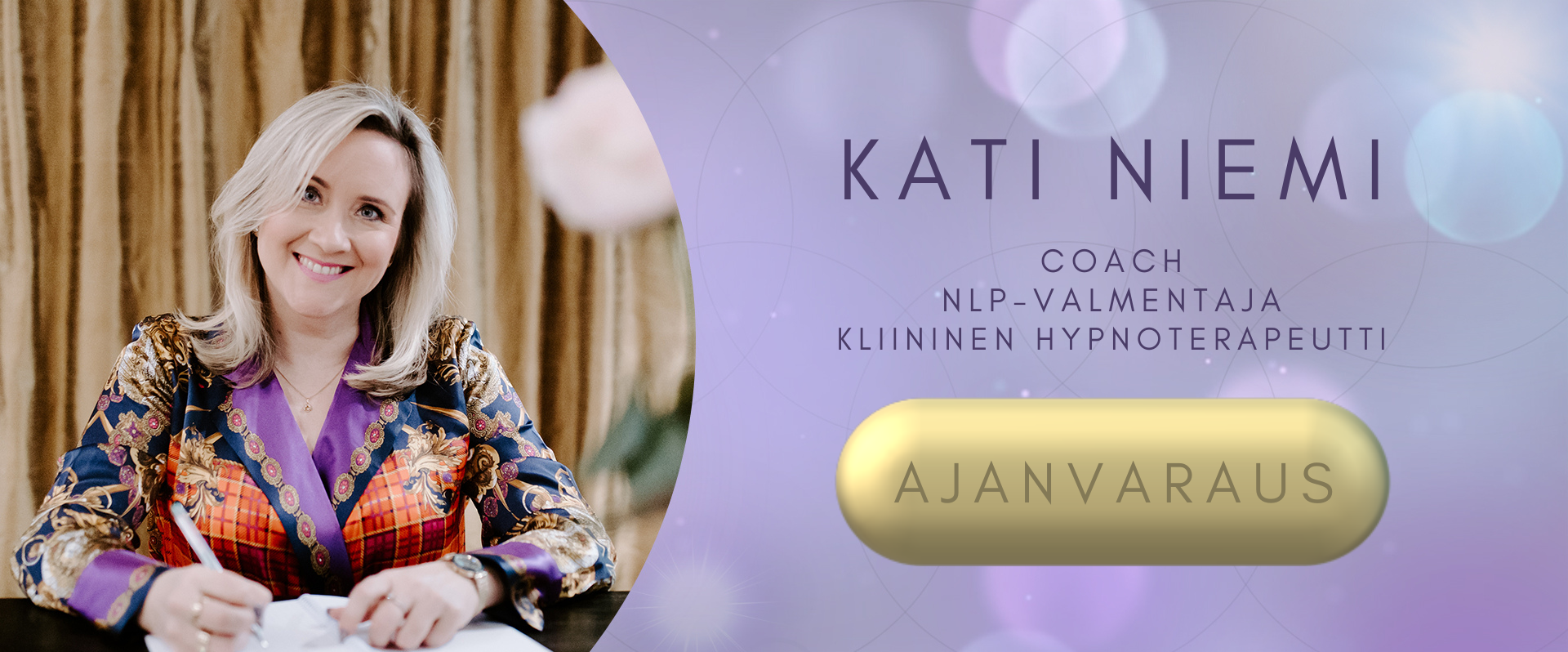 Coach Kati Niemi - Kliininen hypnoterapeutti, NLP-valmentaja (Ajanvaraus)
