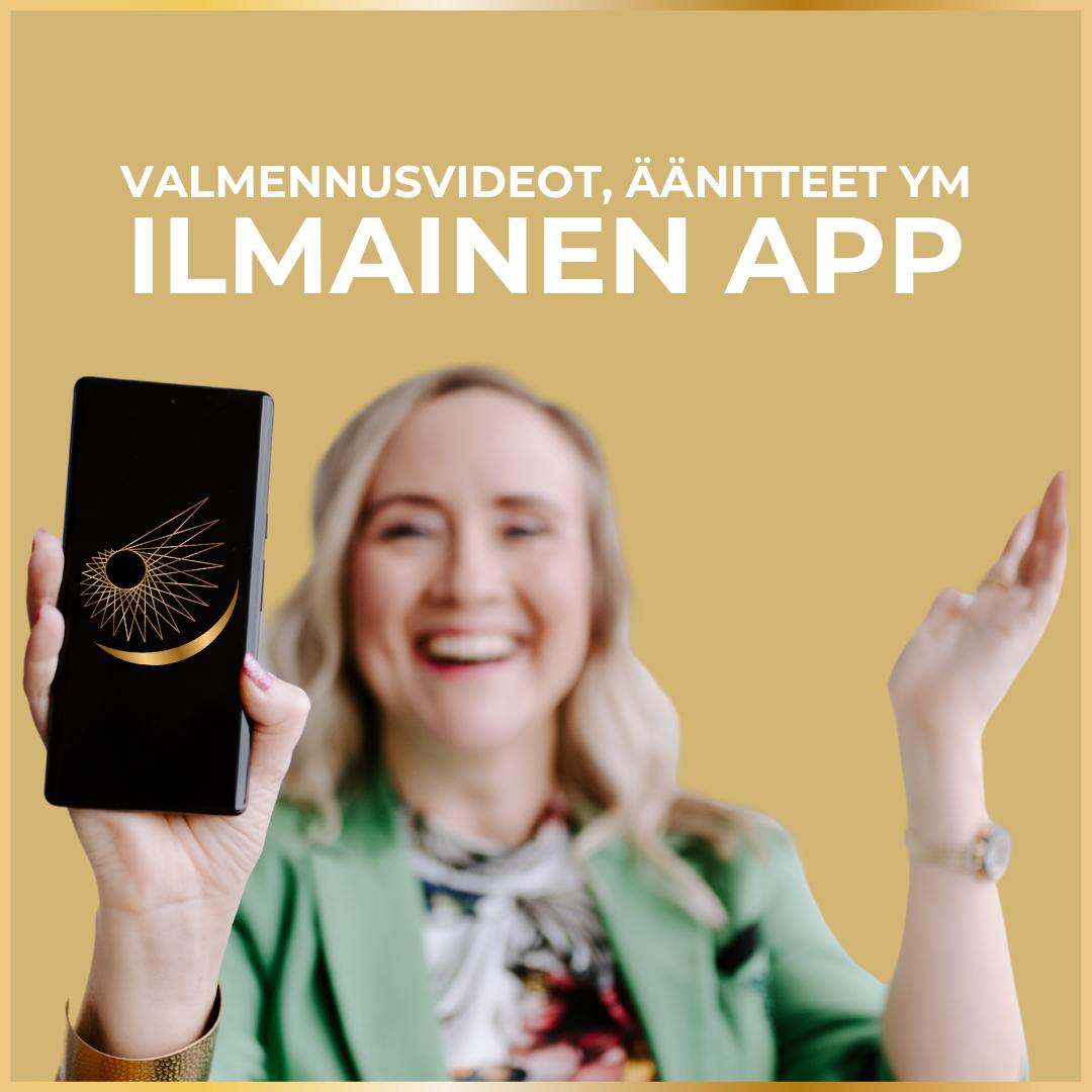 Uravalmennus-, työnohjaus- ym. valmennusmateriaalit app-sovelluksessa