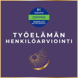 WorkPlace Big Five-persoonallisuusprofilointi & työelämän henkilöarviointi