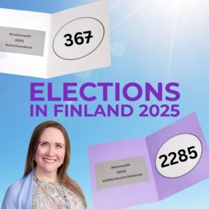 Espoo City council candidate, municipal election, Uusimaa county election, voting in Finland 2025